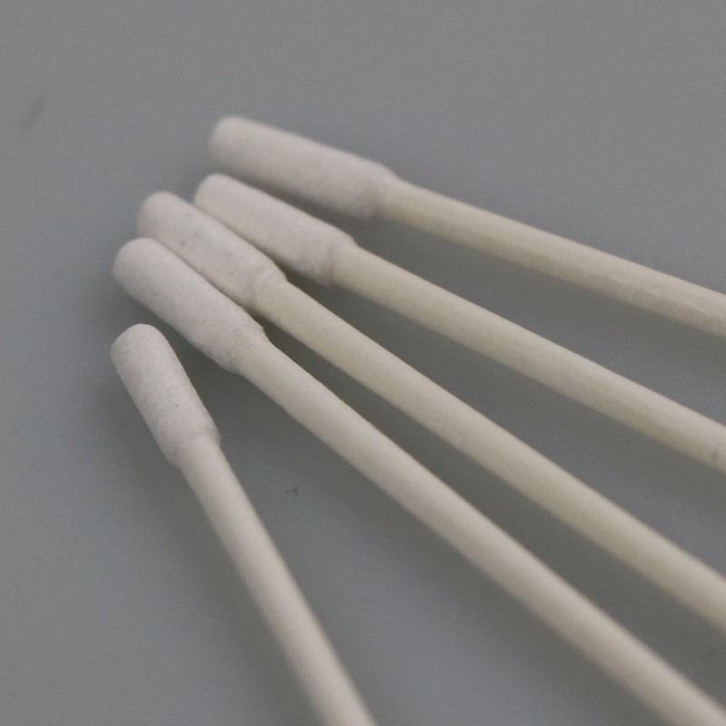 2mm Micro Cylinder E Cigarette Cleaning Cotton Swab With Double Heads