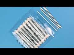 Bastoncillos de algodón microindustriales puntiagudos 2mm 25 PCS 3 pulgadas
