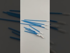 Paquete de 100 piezas de hisopos de limpieza de espuma de 165 mm con varilla de PP sin pelusa