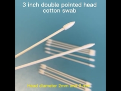 2.2 mm Eco-amigable para uso industrial Mini Swab de algodón puntiagudo