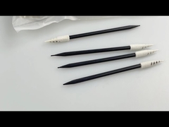 Hisopos de espuma afilada de 67 mm, bastoncillos de esponja en espiral, limpieza de detalles de precisión