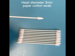 Bastoncillos de algodón industriales de doble punta ECO de 3 mm para limpieza de precisión