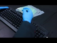 Esponja negra redonda sin pelusa de la extremidad de la espuma de la esponja para la limpieza del coche