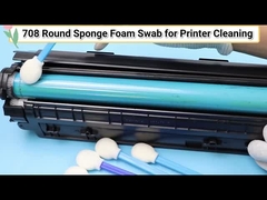 Las esponjas de la limpieza de la espuma de la PU 100PCS moldean la esponja de limpieza con el palillo de los PP