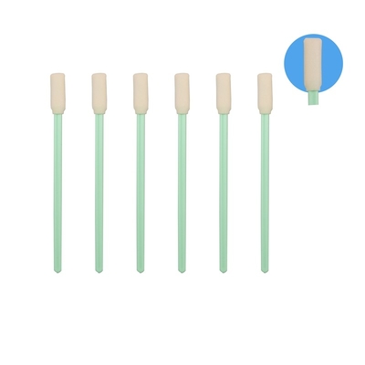 Impresora Toner Cleaning Swab de la extremidad de la espuma de la esponja del rectángulo sin pelusa