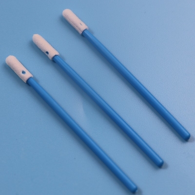 Palillos de limpieza de la esponja de la espuma principal redonda sin pelusa del molde TX742 para el recinto limpio