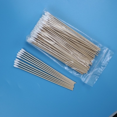 6" Qtips de madera largos Eco de la esponja de algodón del palillo amistoso