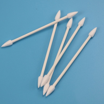 el doble de papel biodegradable del palillo de 4.7m m señaló la esponja de algodón de los Qtips para el recinto limpio