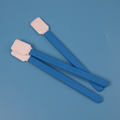 Esponja azul sin pelusa del poliéster de la manija de las capas de doble TX714 para el recinto limpio