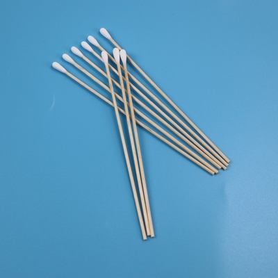 6" algodón de madera largo amistoso Bud Swab For Daily Use del palillo de Eco