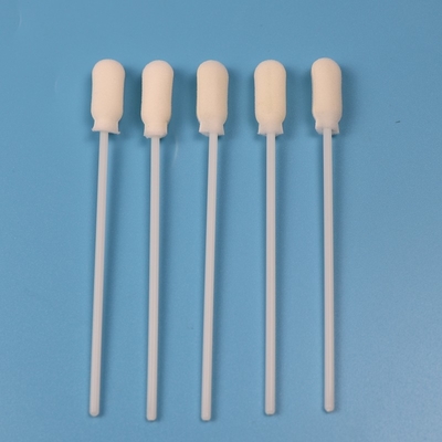 Los ABS pegan la esponja de muestreo disponible de la extremidad redonda grande de la espuma del 10cm estéril