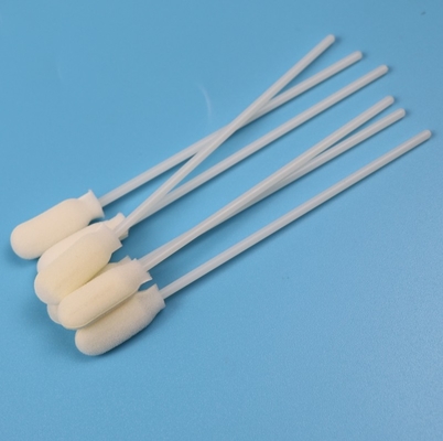 Los ABS pegan la esponja de muestreo disponible de la extremidad redonda grande de la espuma del 10cm estéril