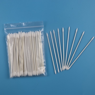 esponja de limpieza de la pestaña del tronco de 2.2m m Mini Cotton Bud Swab Paper
