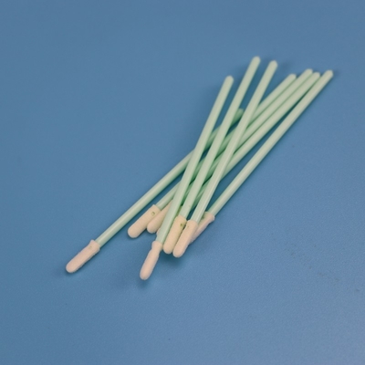 TX74 PP verdes sin polvo pegan las esponjas de la extremidad de la espuma de la limpieza de precisión para el recinto limpio