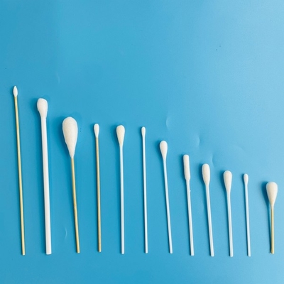 Muestra de recogida estéril Swab de algodón con punta EO Swab médico estándar