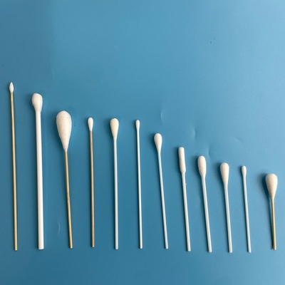 Envases desechables de algodón estériles de 130 mm EO esterilizados para la recolección de muestras