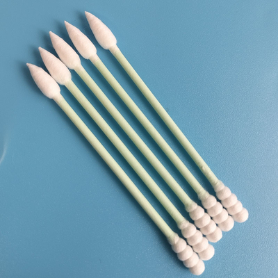 algodón biodegradable Bud Swab For Makeup Removing de los Qtips del palillo del Libro Verde 50pcs/Bag