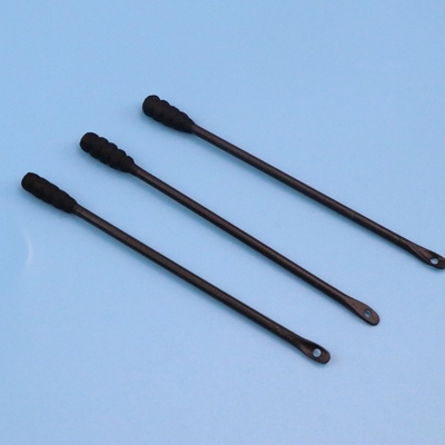 algodón de limpieza Bud Swab For Daily Use del acné de los Qtips del negro de 50pcs Eco-Frinedly