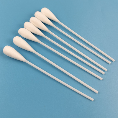 esponja de algodón principal redonda grande de Bud Biodegradable Makeup Removing Applicator del algodón de los Qtips de 10m m