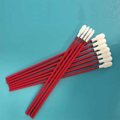 TX761 No abrasivo PP rojo cabeza de paleta de palo de poliéster envases de limpieza de PCB para el cuarto limpio