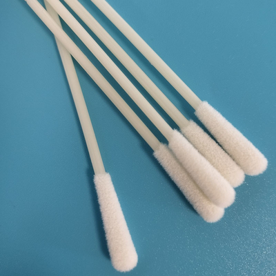 Swabs de recogida de muestras de nylon estéril de flocos envueltos individualmente Swab oral