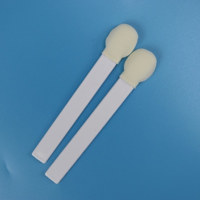 Cuchillos de punta de espuma de bastón blanco desechable de PP Cuchillos médicos de cabeza de espuma de esponja redonda