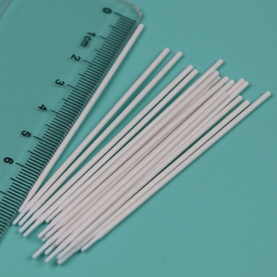 Biodegradable 1 mm Micro punzante Qtips de fibra óptica limpieza de algodón Bud Swab