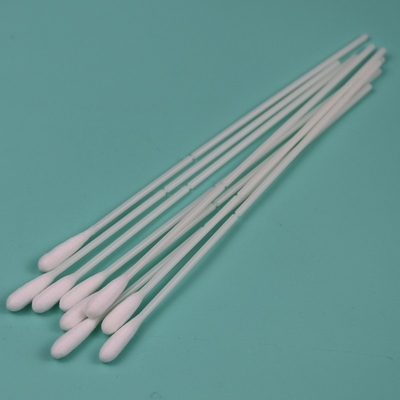 150 mm ABS Stick Cotton Bud Swab Colección de muestras orales Swab con punto de ruptura