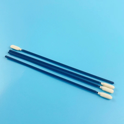 Swab de espuma de mango extendido Azul/verde/negro Swab de punta de espuma con mango largo de 165 mm