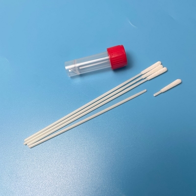 Los hisopos para la recolección de muestras con nylon suave no dañan al paciente