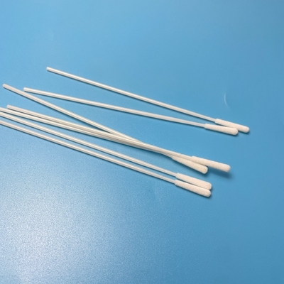 Hisopo estéril desechable de nailon flocado de 150 mm para medios de transporte viral