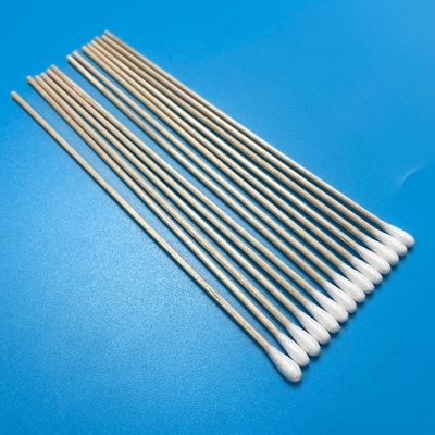 Envases de algodón de madera de 150 mm de largo envases de recogida de muestras