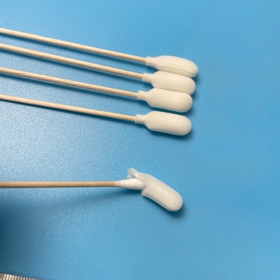 Cabeza cubierta de espuma blanca redonda Colección de muestras Esobras de algodón Botones de madera