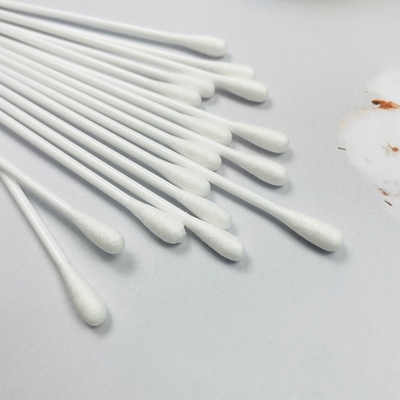 6 pulgadas de algodón Swab de punta desechable Swab de muestreo médico con mango de PP sólido