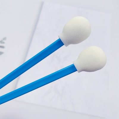 128 mm Largo Azul Hanlde Rondas Escarchas de espuma Swabs de la cabeza de la impresora de automóviles