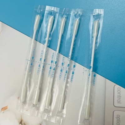 Envueltos individualmente con aceite de oliva envasados con hisopos de algodón maquillaje cuidado de la piel uso diario cogollos de algodón