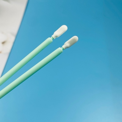 Swabs de limpieza de microelectrónica 1 mm de punta de poliéster flexible delgado ESD seguro para componentes sensibles