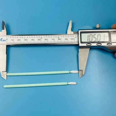 Swabs de limpieza de microelectrónica 1 mm de punta de poliéster flexible delgado ESD seguro para componentes sensibles