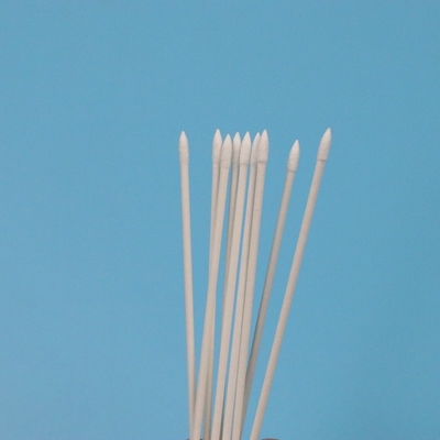 BB-013 Papel biodegradable Mini Punto de la sala limpia Q consejos de limpieza industrial de algodón Bud Swab Huby Stick