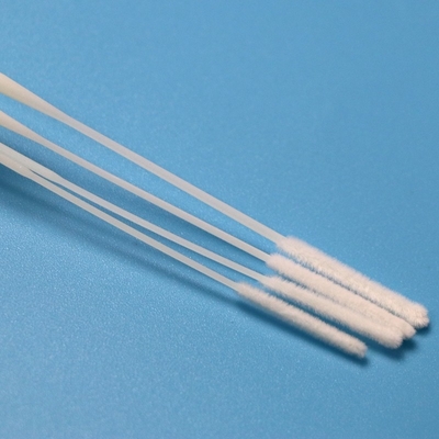 Envase nasal de nylon envuelto y flocado con tubo de recogida de muestras estériles