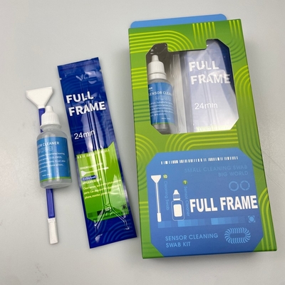 Kit profesional de barras de sensores para limpieza de lentes y vidrios de cámara
