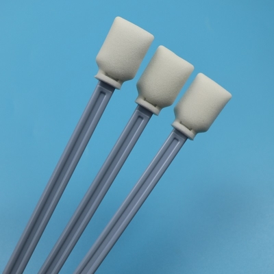 228mm Lint Free Blue Long Handle Rectangular Swab de sala limpia Swab de espuma de limpieza de impresora de gran formato