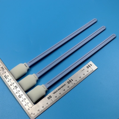 228mm Lint Free Blue Long Handle Rectangular Swab de sala limpia Swab de espuma de limpieza de impresora de gran formato
