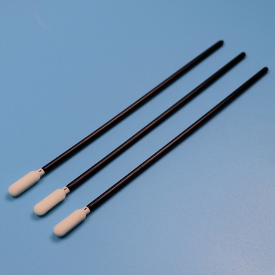 TX740 Lint libre 6.5 " Largo manguera negra esponja sala limpia Swab limpieza de coches de espuma Swab