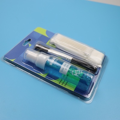 3 en 1 toallitas de microfibra Camra Kit de limpieza con líquido Kit de limpieza de pantalla con líquido