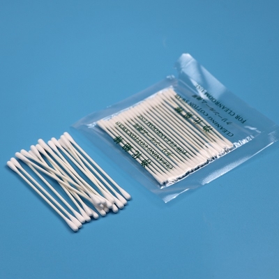 BB-001 Bastón de papel biodegradable de 3,2 mm Samll Botones de algodón Cosméticos Qtips Maquillaje Retirador de cotón