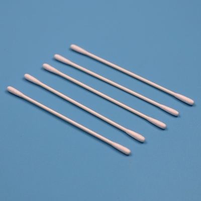 BB-002 Bastón de papel biodegradable de 2,6 mm Botones de algodón pequeños Cosméticos Qtips Maquillaje Quitador de cotón