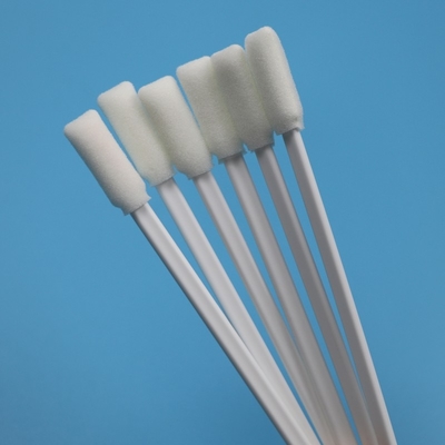 TX712 En stock Green Stick Swab rectangular detallado de limpieza de precisión ESD Swab de espuma para el cuarto limpio
