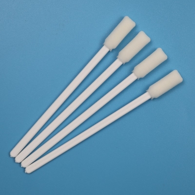 TX712 En stock Green Stick Swab rectangular detallado de limpieza de precisión ESD Swab de espuma para el cuarto limpio