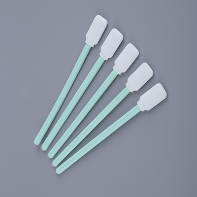 Swabs de punta de rectángulo de precisión TX714 (5 pulgadas) Fibra de poliéster sin lingotes para una limpieza suave pero efectiva en laboratorios y fabricación